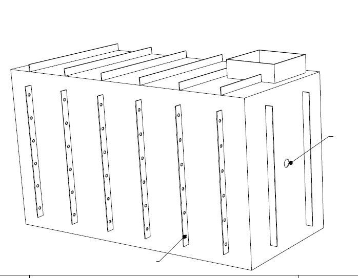 Plastová vodoměrná šachta hranatá na zakázku